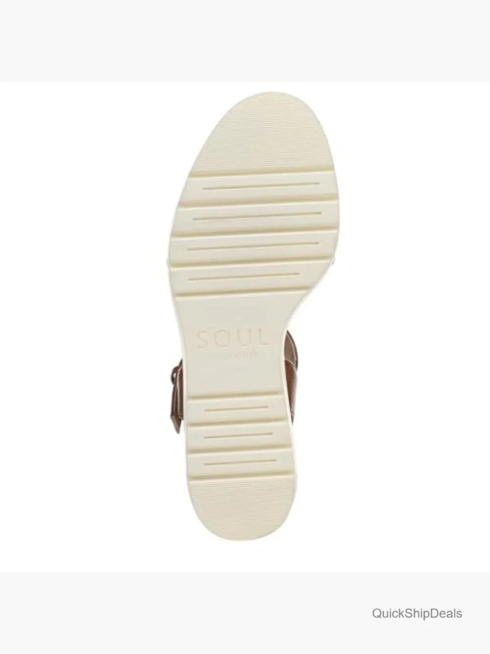Wedge Sandals with Cushioned Footbed and Adjustable Ankle Strap